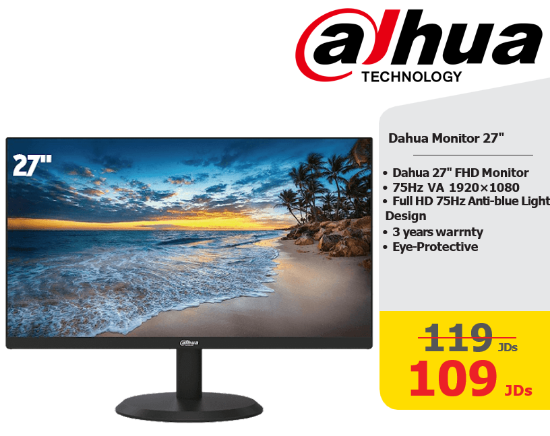 صورة Dahua Monitor 27"